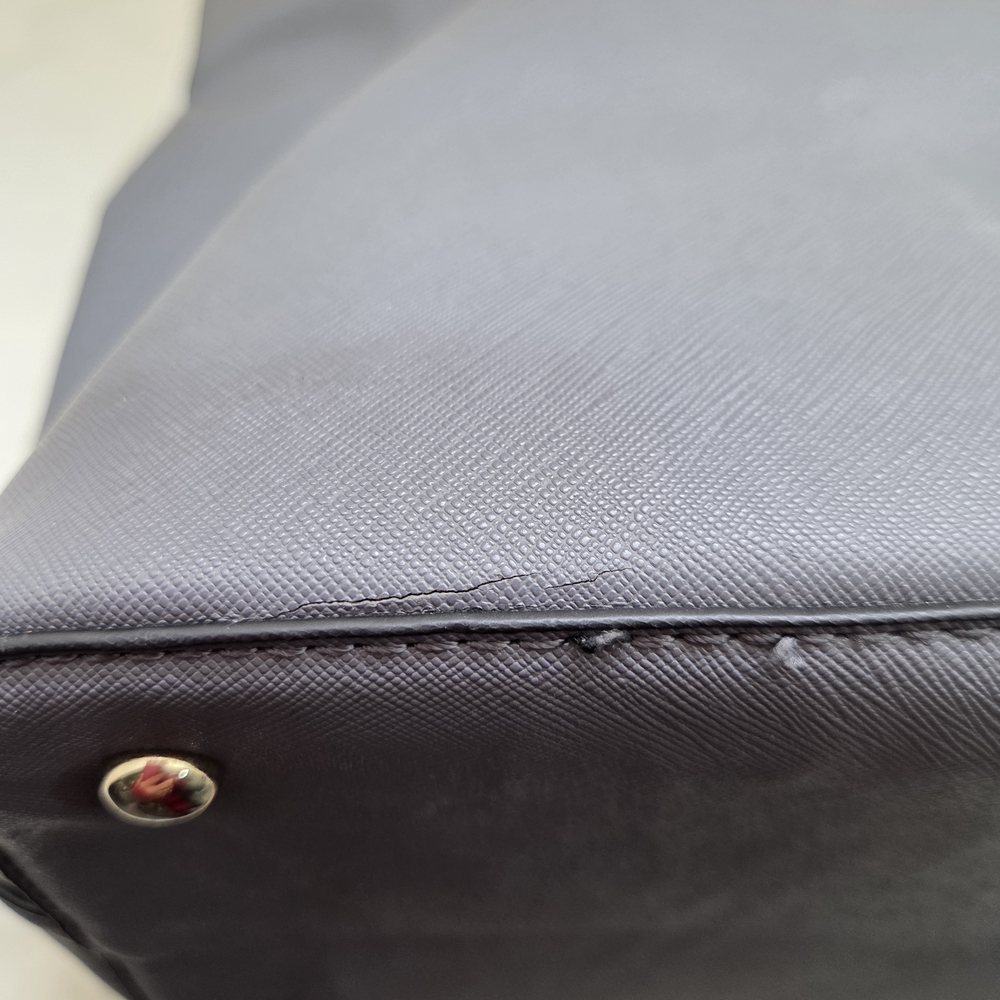 Catherine Malandrino Structured Gray Work Tote Sa… - image 8